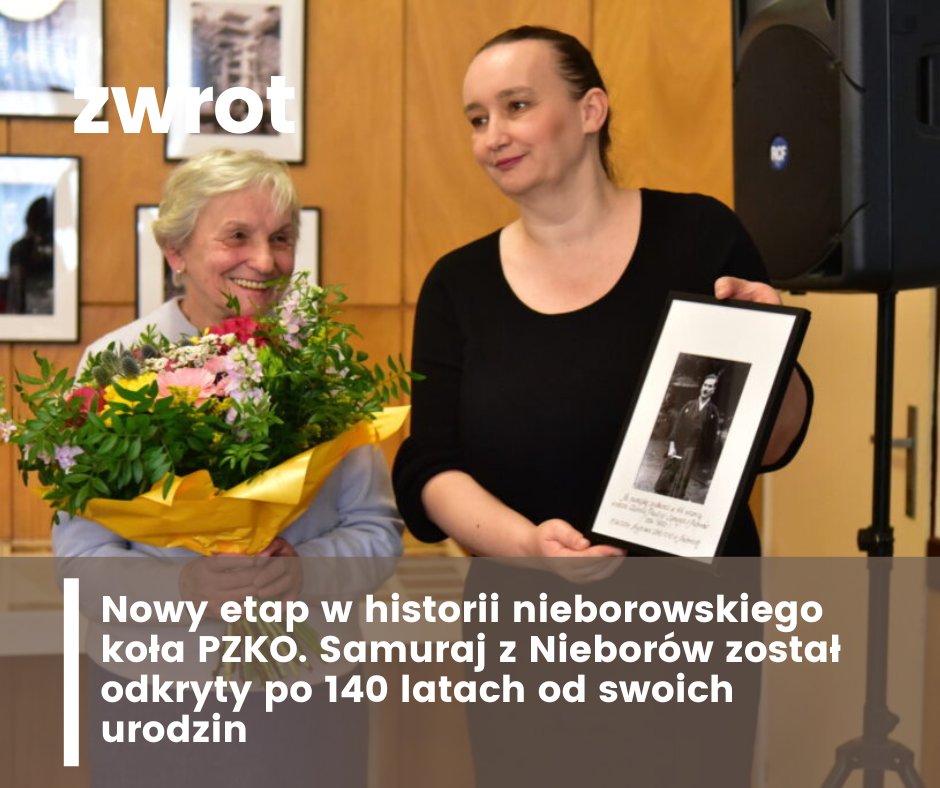 Zwrot's tweet photo. Odkryto niezwykłą historię 'Samuraja z Nieborów' - Karola Pawlicy, bohatera, który 140 lat temu pomógł ewakuować polskie dzieci z Syberii. Jego działania humanitarne są wzorem odwagi i empatii. Poznaj jego historię ➡️ https://t.co/xvH3ggQMFC https://t.co/P1HbGNHzON