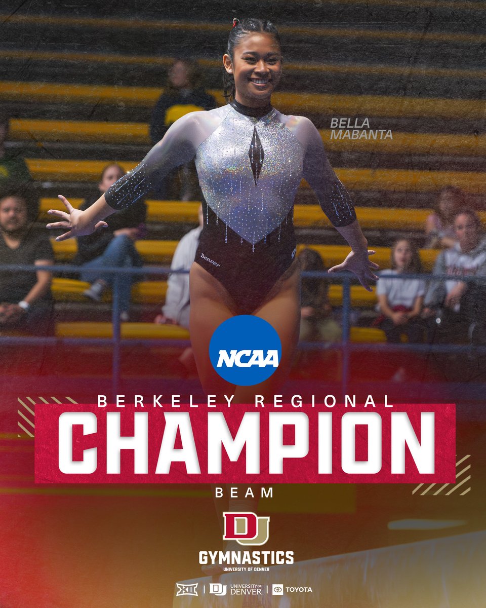 Beam queen Bella Mabanta is an NCAA Regional champion! #GoPios | #NCAAGym