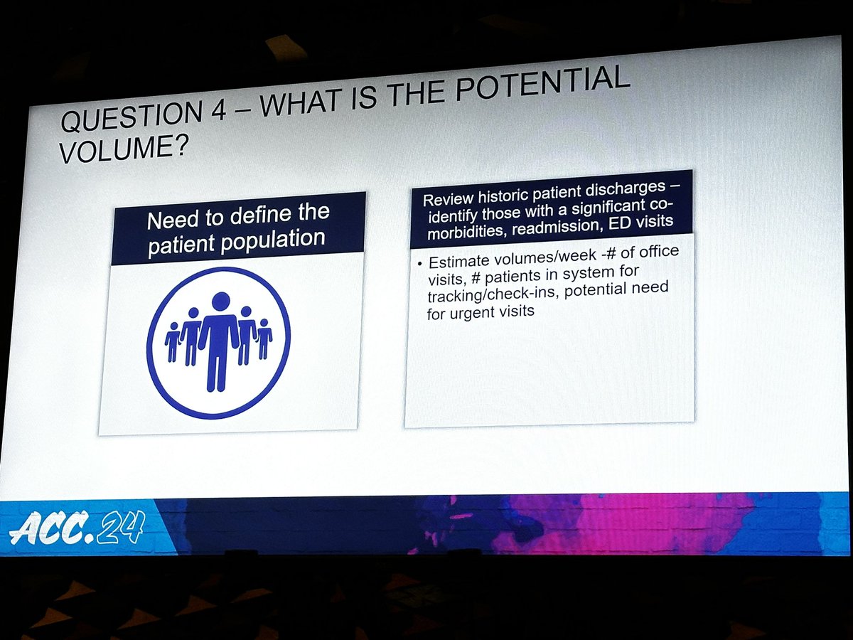 Ways to operationalize team-based 💙 care from -@MedAxiom Ginger Biesbrock at #ACC24. Setting expectations, plans and improving access to care! @tygluckman @Andrea_Price317 #ACCCVManage