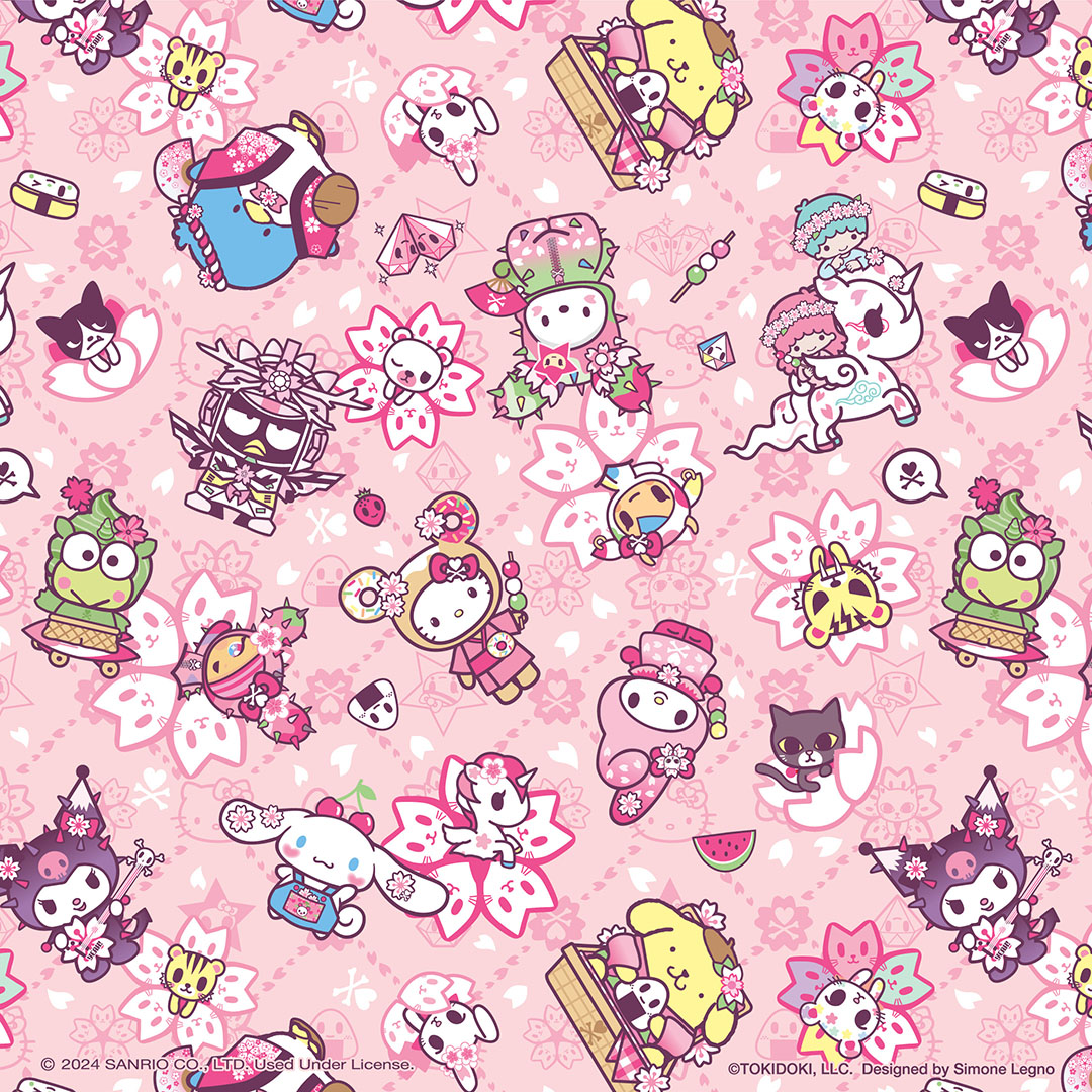 The #tokidoki x Hello Kitty and Friends Sakura Festival Novelty and Bag Collection is here to add some blossoming charm to your every day! 🌸✨