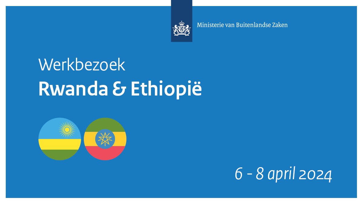 De komende dagen breng ik een bezoek aan #Rwanda en #Ethiopië. Op zondag ben ik, op uitnodiging van de Rwandese president @PaulKagame, aanwezig bij de herdenkingsceremonie van de genocide tegen de Tutsi. Ook veel gematigde Hutu werden in deze periode slachtoffer. 1/2