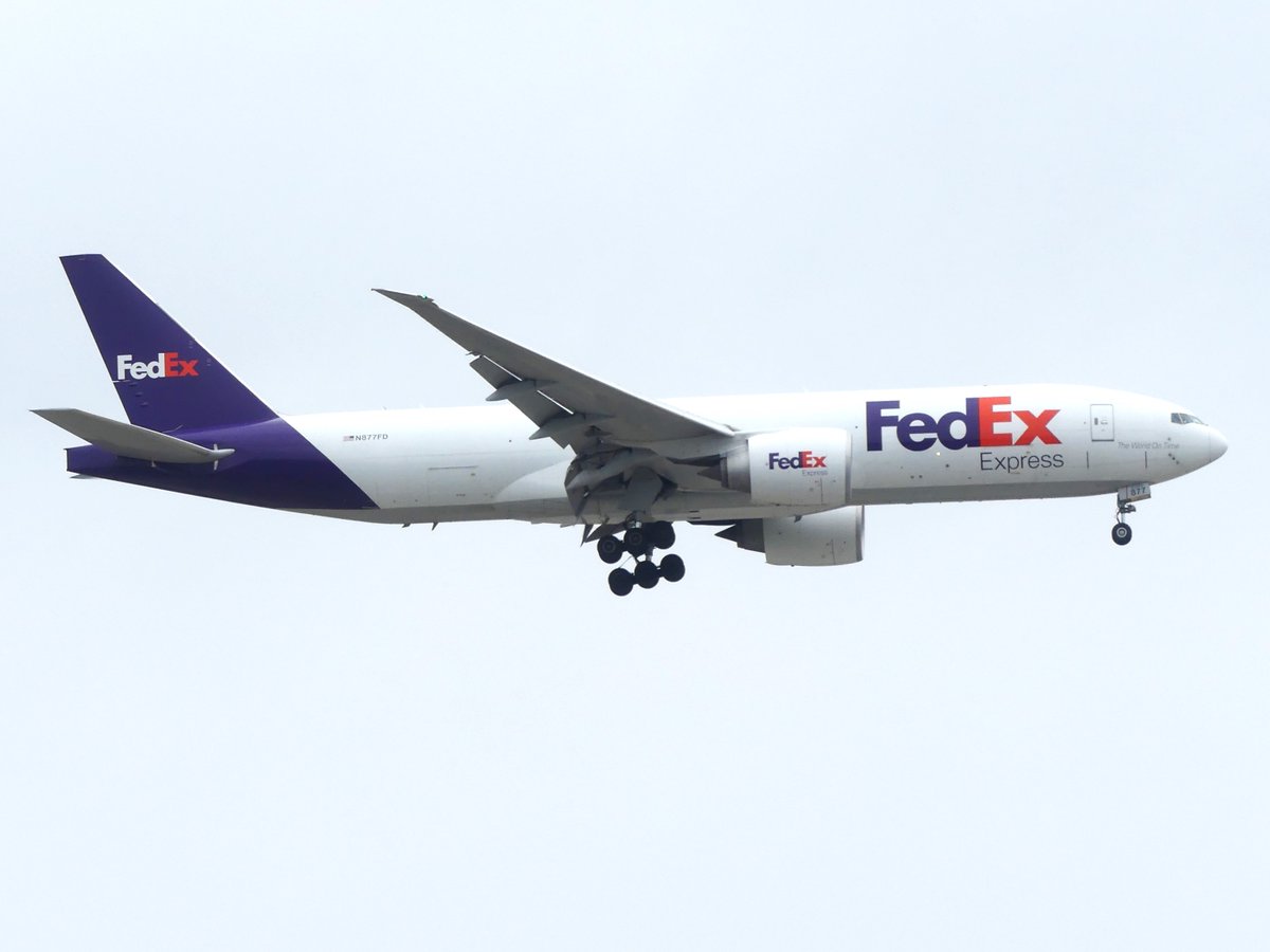 ten_koji1103's tweet image. 2024/4/5成田国際空港外周にて　34R下り
FXのトリプルフレイター
フェデックス・エクスプレス　B777-F
FedEx Express
#B777 
#FedExExpress