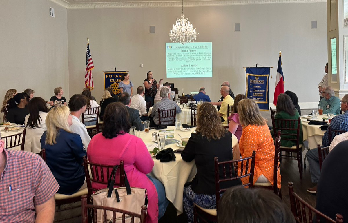 Very proud to be a Rotary member and support these incredible high school seniors who are being recognized for their achievements over the past four years. Thank you to the parents, teachers, and staff for encouraging them to be their best. Congrats to the students for working…