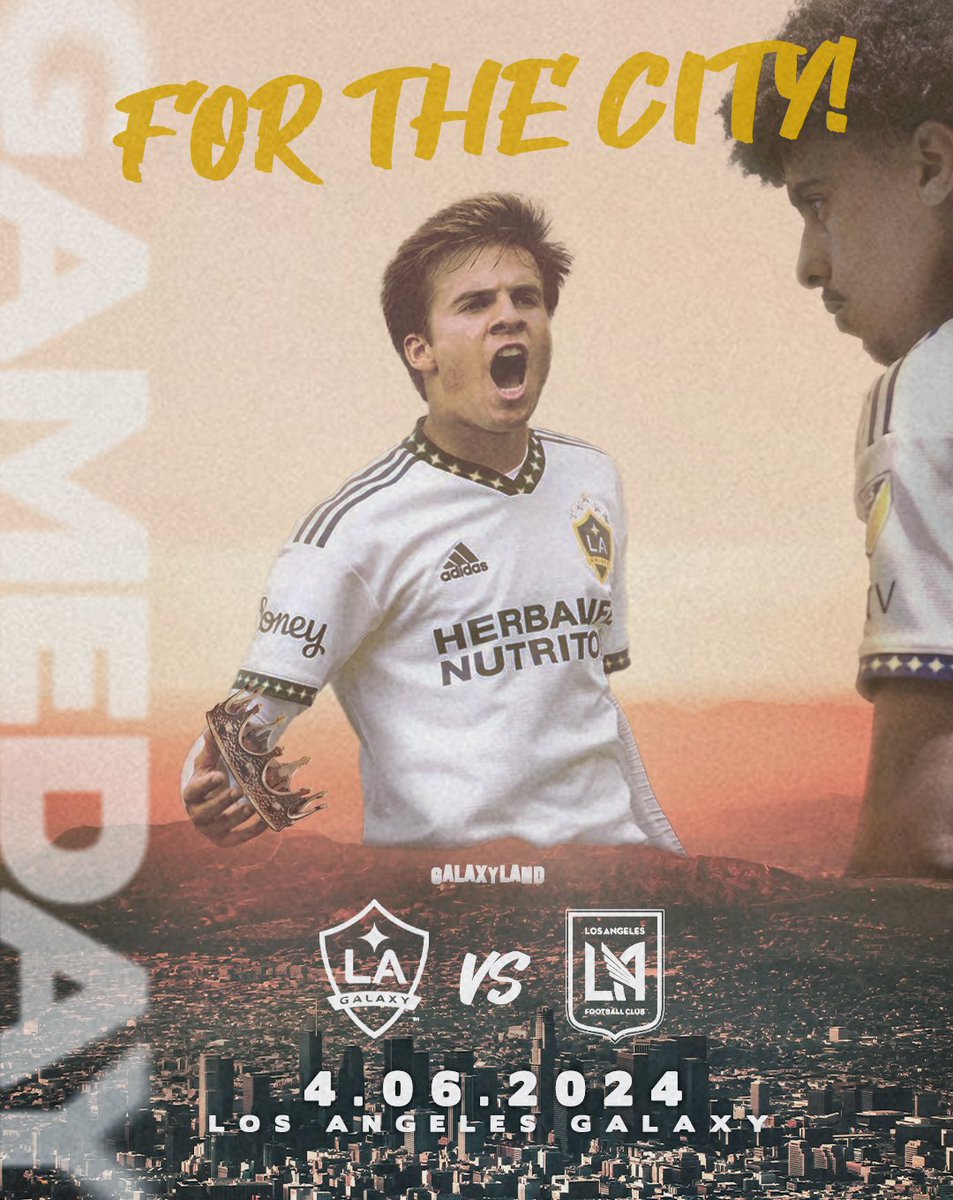 Vamos Angelenos! 💙🤍💛 Designed this piece special for today 🙌 

#LAGalaxy #ElTrafico #graphicdesign #since96 #DerbyDay