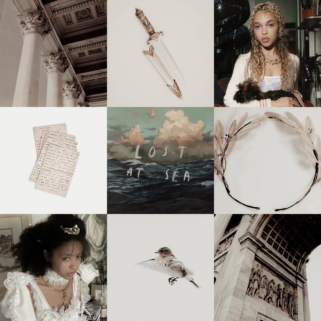 LIES WE SING TO THE SEA x CRIER'S WAR a queen with no past. an oracle with no future. a prophecy neither can escape. desdemona has been fated to die since before she was born. circe’s supposed to kill her—but she falls in love with her instead. ♡ #pitlight