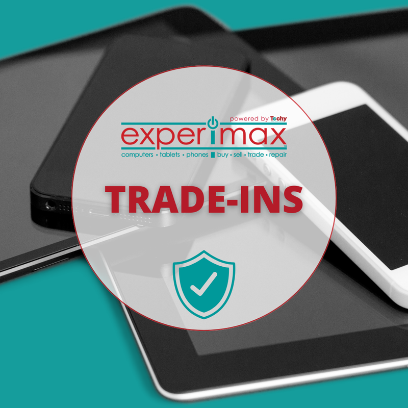 In a complicated relationship with your old gadget? 💔Trade in at Experimax! We give your beloved tech a second chance and provide you with a better one, and trust us, we're X-perts at this.