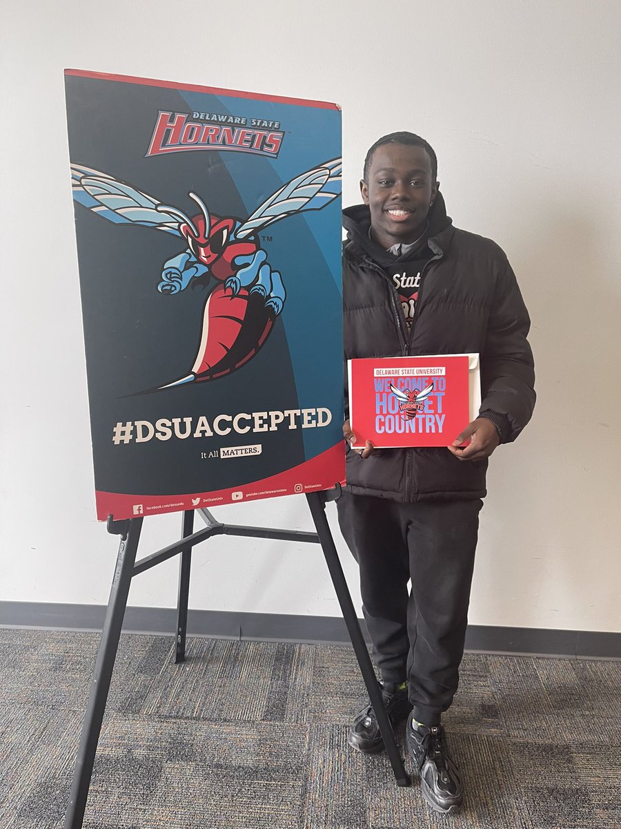 It’s official! 
#DSUMom
#GoHornets.