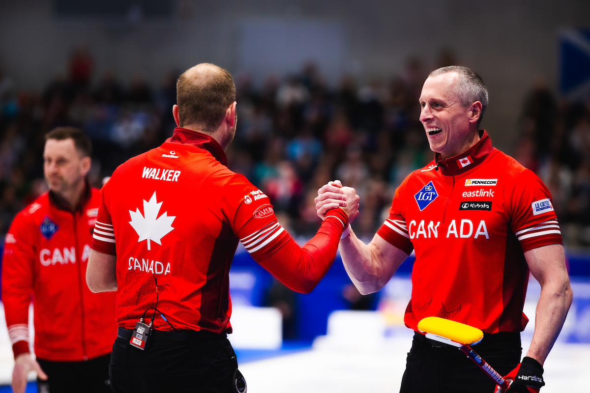 NEWS | Medal games set at World Men's

Read all about Saturday's play-off action: wcf.co/4cIkFlN

#Curling #WMCC