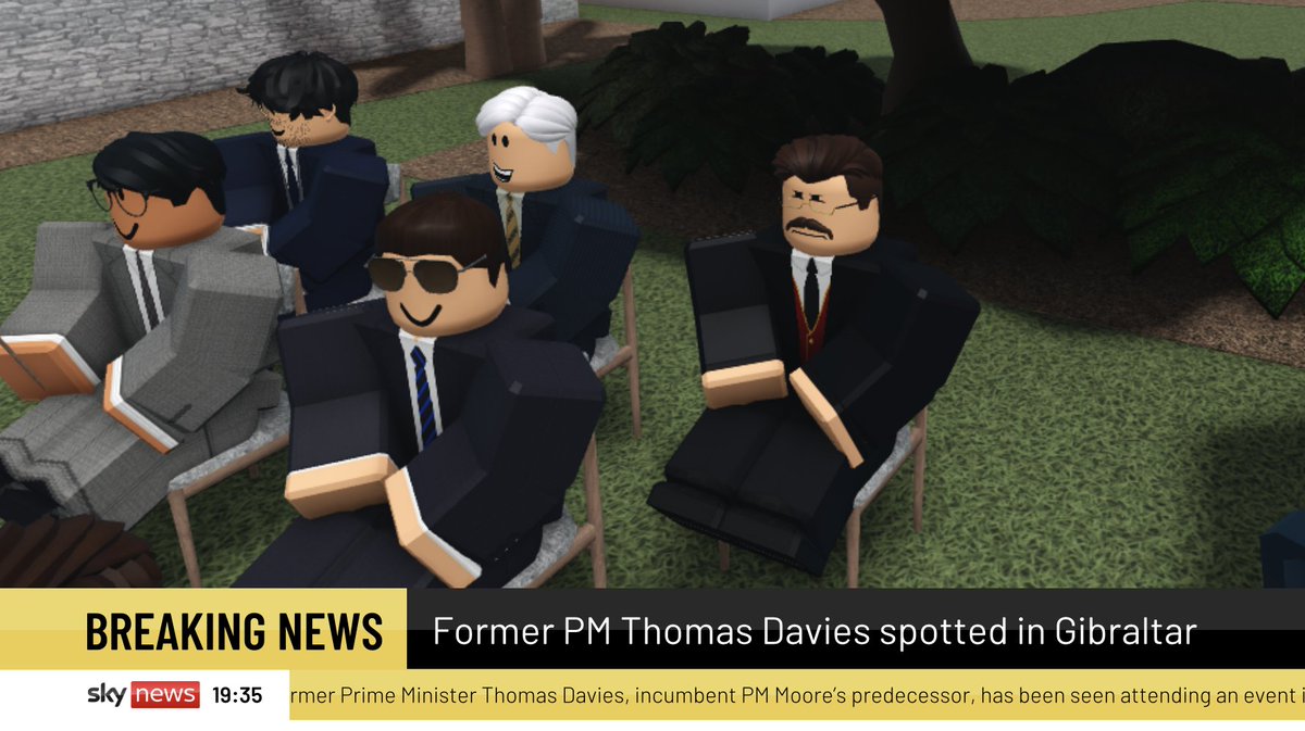 BREAKING: Former Prime Minister Davies was spotted in Gibraltar today, attending an event part of His Majesty's Royal Tour across the Commonwealth. For three years, Davies has avoided making public appearances since his embarrassing 13-day tenure.