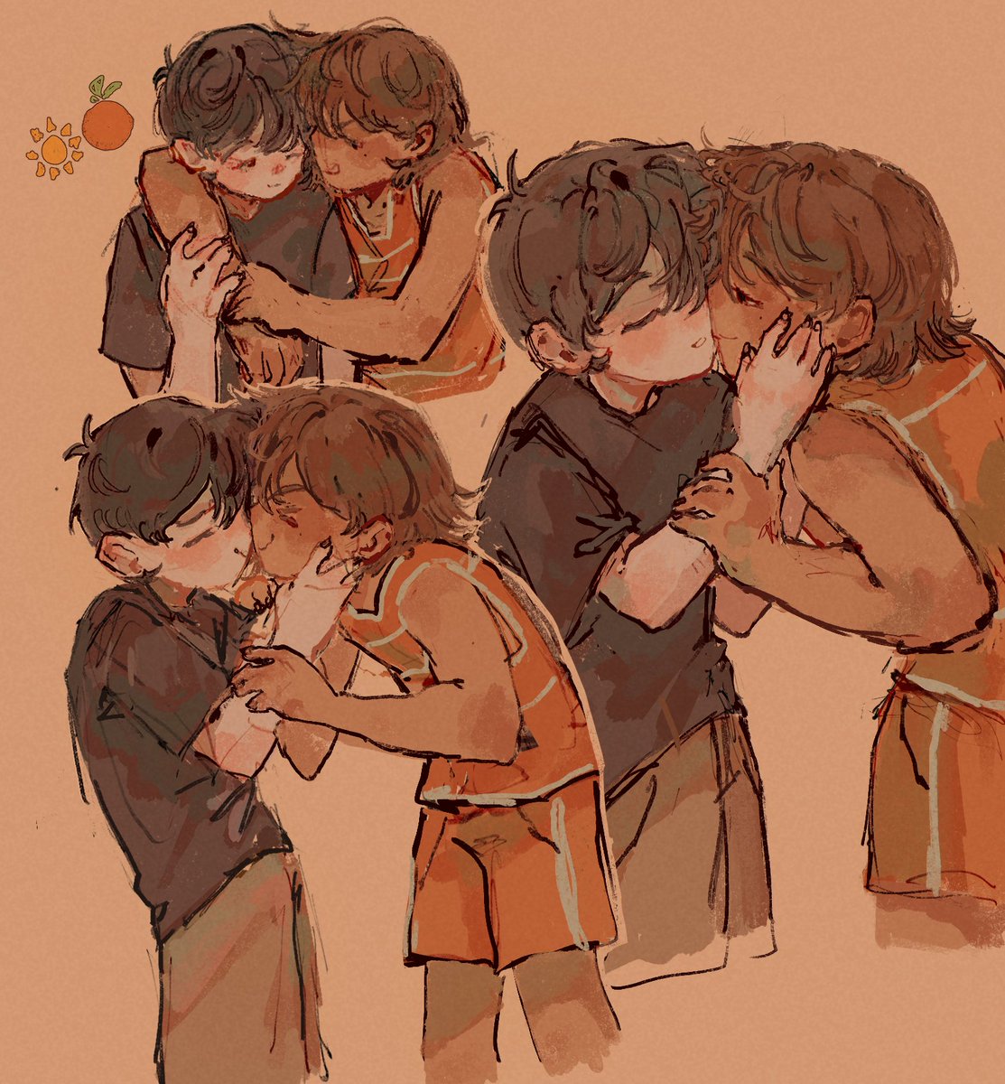 suntaners come get ur food!!!!!! #omori #omorifanart #omorisuntan #omorisunkel