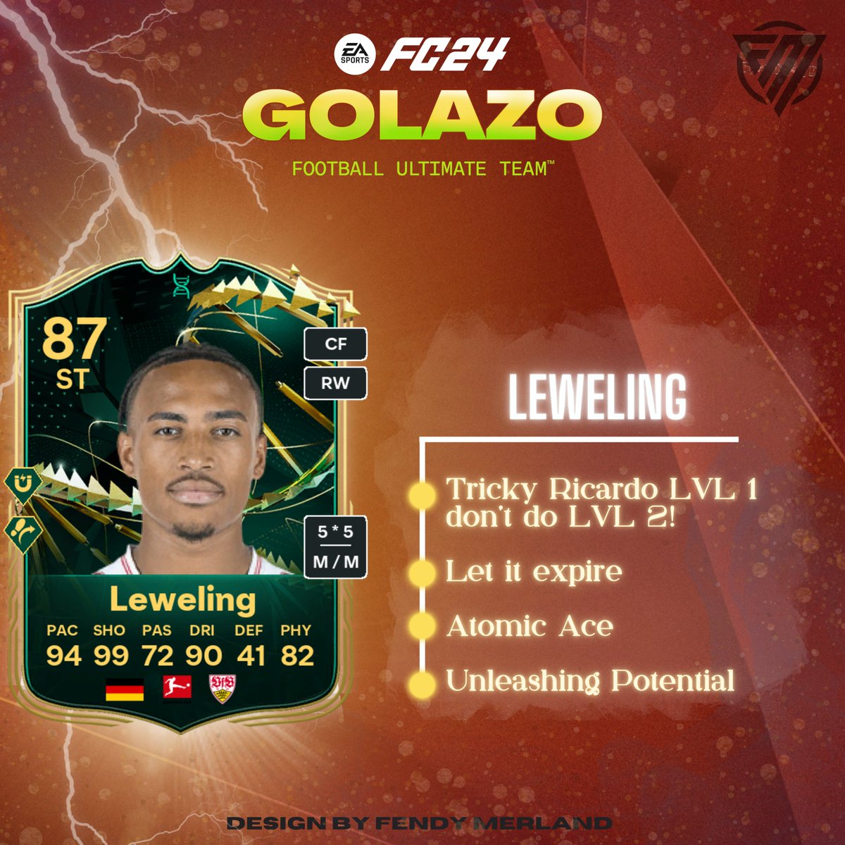 🇩🇪 Leweling & 🇺🇸 Tillman 5⭐️ 5⭐️ @FUT_Accountant one for you? 😁