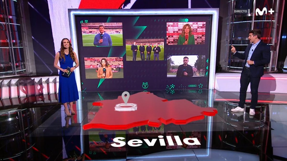 🏆 Despliegue total para la Finalísima. @lucia_villalon @iaguirregabiria @Rsierraplus @jessfigueroa8 @m_marchante @Rsierraplus @carlosplus @MundoMaldini @AlvaroBenitoV Mateu Lahoz Gabri Márquez #DeportePlus #LaCopaMola @MovistarPlus