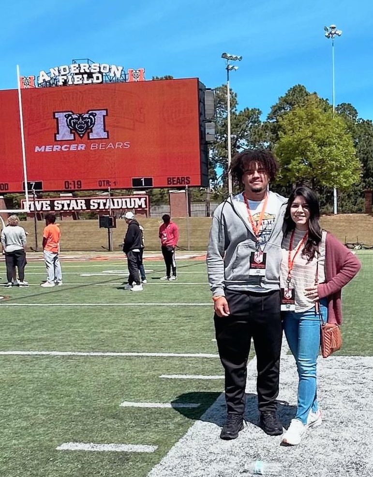 Thank you @coachLong95 and @Coach_Chaffee for a great junior day at Mercer it was a blessing to be able to visit today. @tcchsyjfootball @CoachBrown24 @CoachJones_25 @CoachBoyett @David_Windon