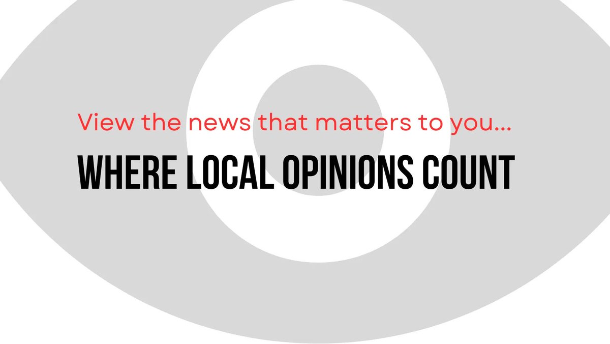 MyLocalView's tweet image. Your independent local media group... 🗞️