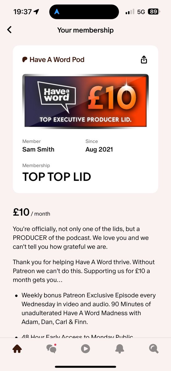 SamSmith885's tweet photo. @aimms13 @SenseiCarl_ Same here! Best £10 spent a month https://t.co/2kqiAb9Bj3