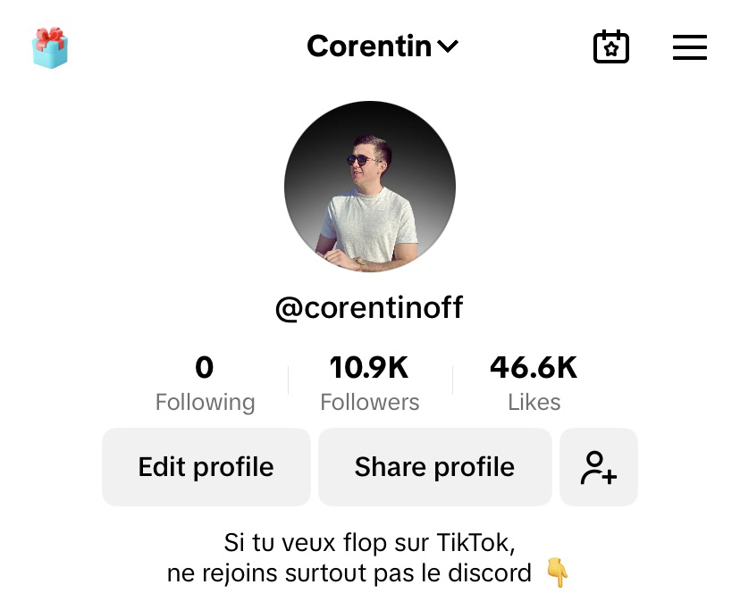 Corntik's tweet image. 🚨 J’ai mis 18 jours à monétiser un nouveau compte sur TikTok et toi tu peux faire pareil 

J’ai réalisé une vidéo où je te dévoile le MEILLEUR tips pour exploser en 2024 🌟

🎁 Disponible GRATUITEMENT 🎁

Pour recevoir l’accès: ⤵️
▶️ Like
▶️ RT
▶️ Commente “niche”