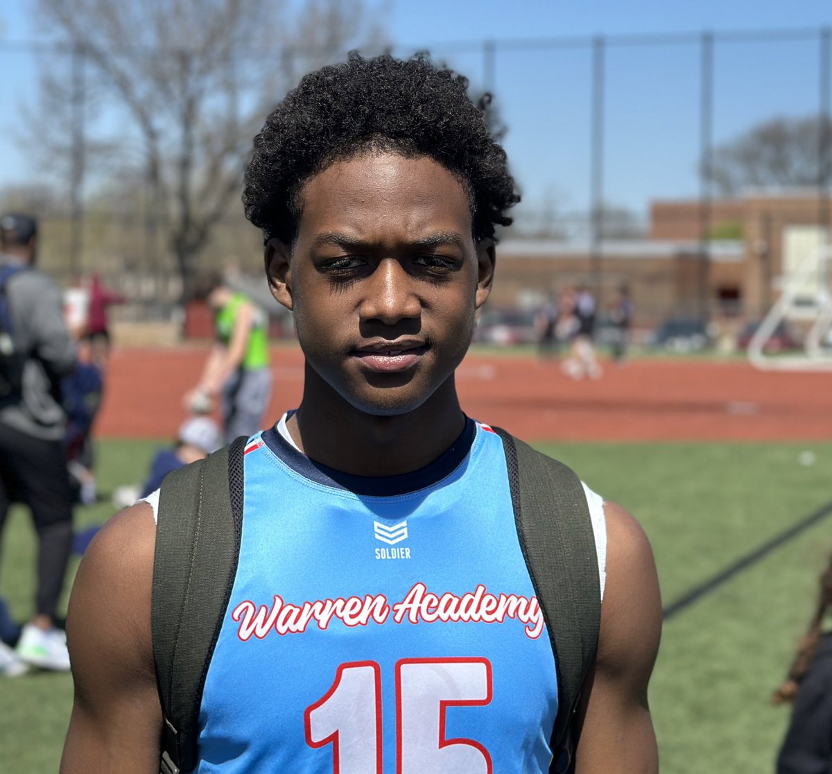 2026 Omaha North WR Aries Shelly kept grabbing my attention today 

Shifty, creative route runner with a lot of juice in his lower half. On the shorter side, but if he grows even a couple inches, he’s got some legit D1 upside