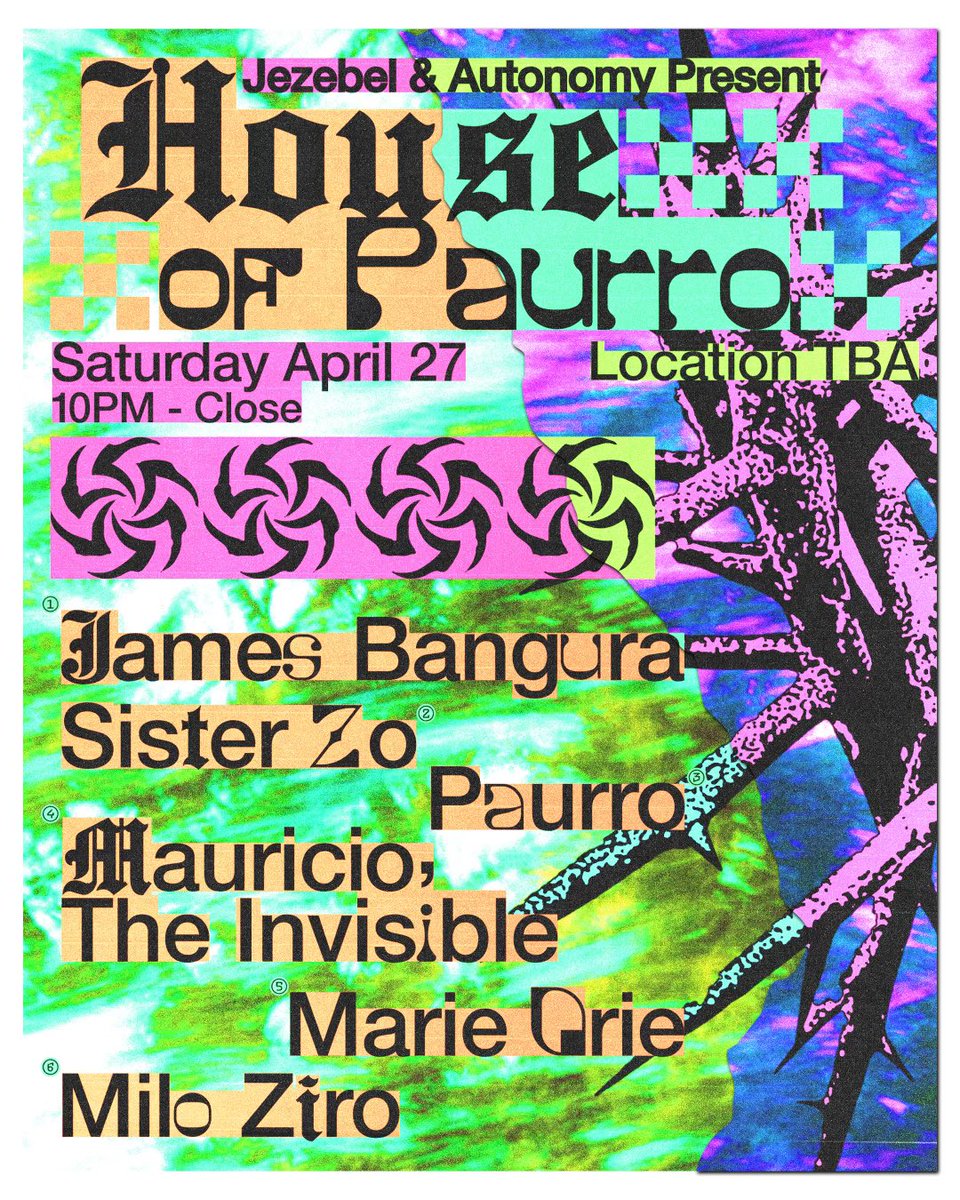 3 WEEKS AWAY — Jezebel x Autonomy: House of Paurro

ra.co/events/1879072