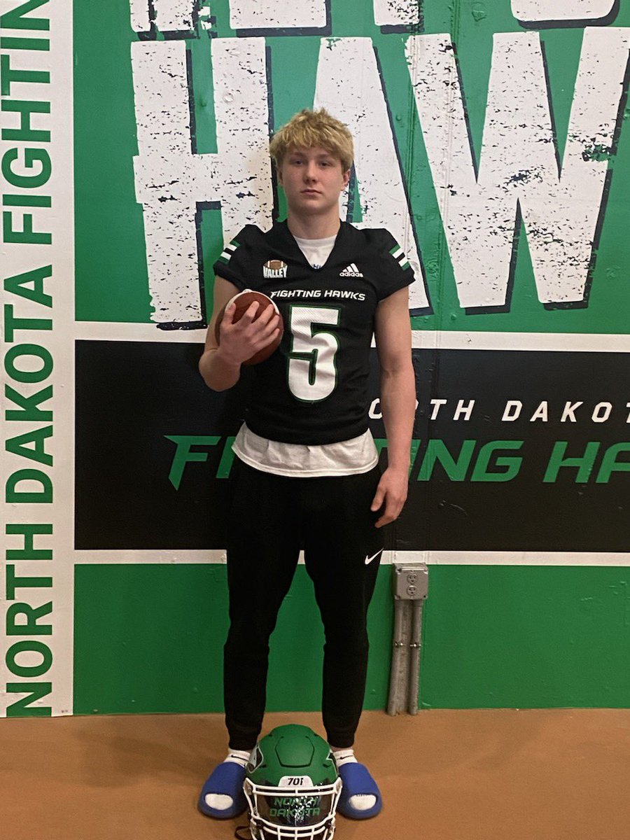 kyler_lauridsen's tweet photo. Had a great Junior day visit @UNDfootball! Thank you @CoachTomDosch @BubbaSchweigert @jschwenzfeier https://t.co/SO4BqV6A2j