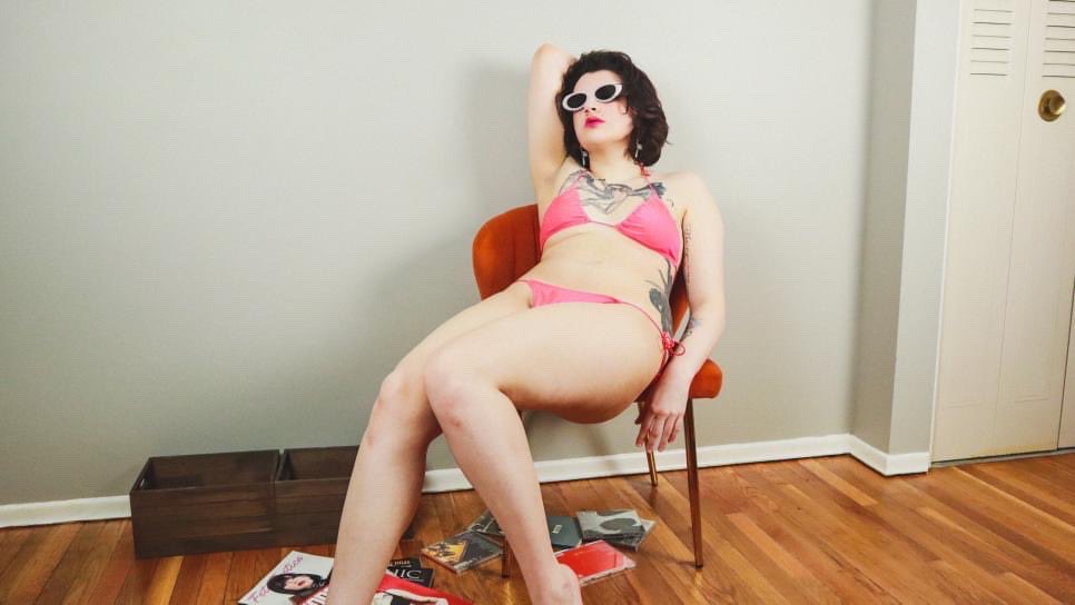 Inked allure in a pink bikini! Alternative model lounges in a chair, posing with her arm up pinup style!
👸🏻 @JanieBeck26
---
#whatwewore #gothgirl #armsup #stylish #legsfordays #pinup #whatiwore #pinupstyle #bikiniready #pinkbikini #inkedgirl