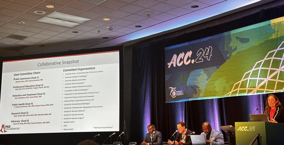 sthomas013s's tweet photo. We are still behind and NOT #SET in diagnosis & management of #PAD!
Multi-organizational #collaboration is key to make a #change! #ACC24
#PADcollaborative #advocacy #amputation #prevention @PVDCouncil @SVM_tweets @SCAI @VascularCures @ACCinTouch @SIRspecialists @VIVAPhysicians https://t.co/FosUlfPKLH