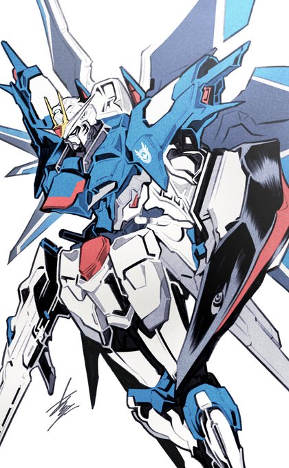 ライジングフリーダムガンダム #fanart 