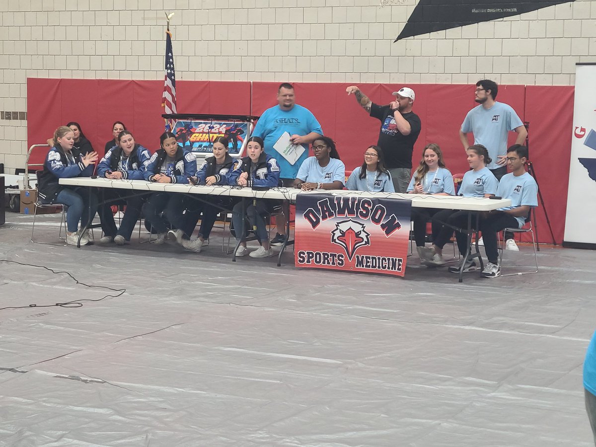 Katy ISD has another state qualifier.  Katy Taylor Sports Medicine placed 2nd and will be going to state in Athletic Training Quiz Bowl. 2nd year to have this event.