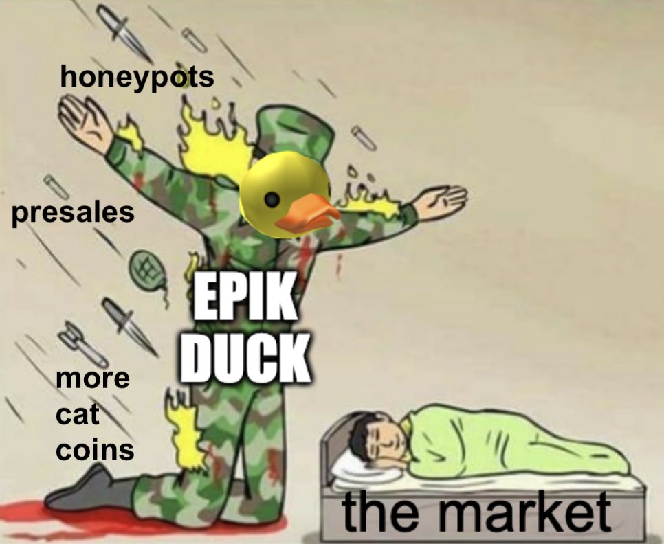 epik duck protek, he attak, but he also love u bak