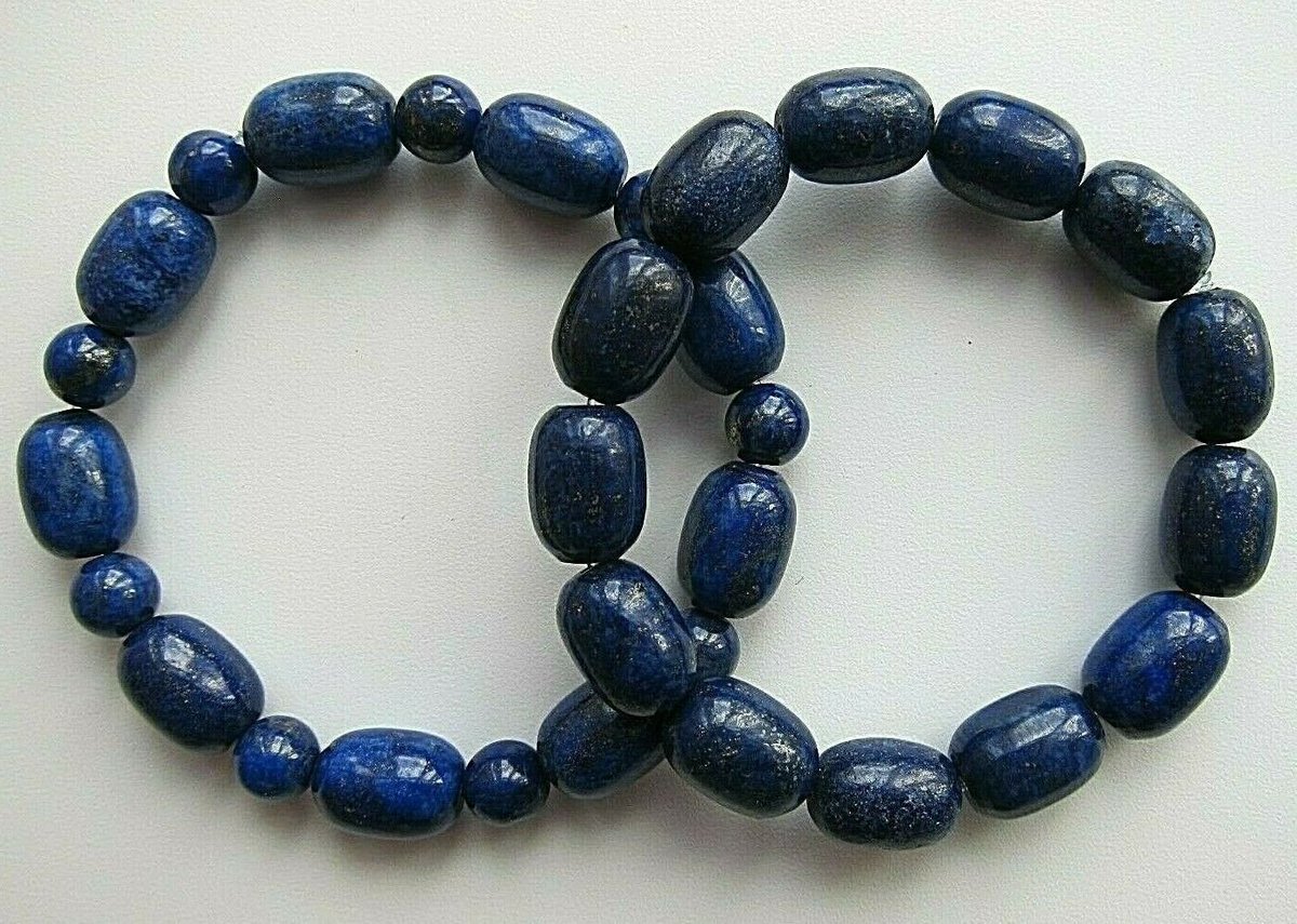 ebay.co.uk/itm/1432413377… Lapis Lazuli Gems Bracelets