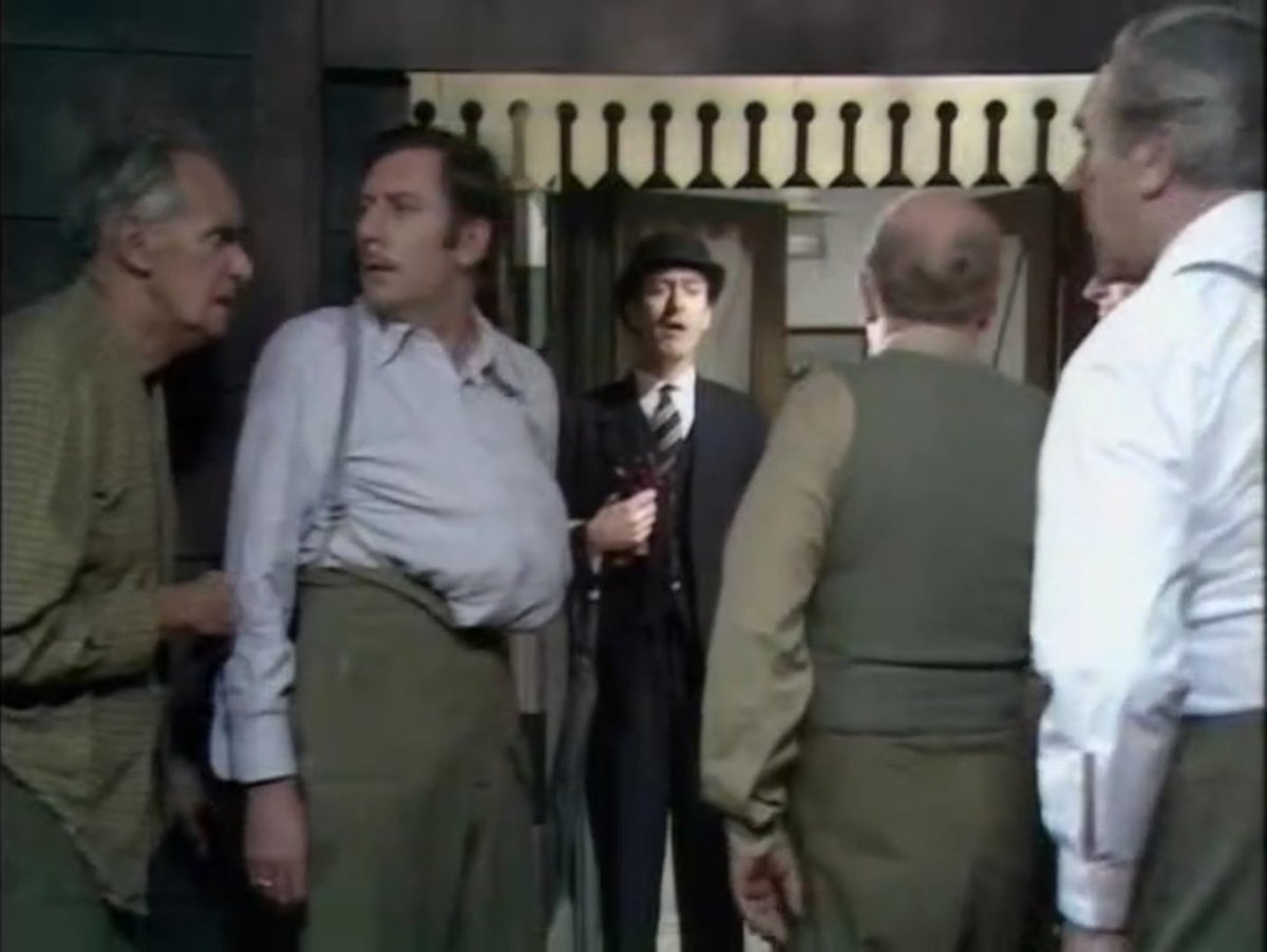 'La gare est Eastbourne, actually...'
#DadsArmy 'Sons of the Sea.'