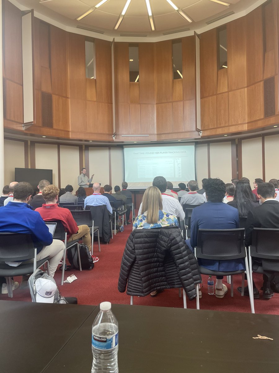 Neil Johnson is now presenting at The Ohio State Sports Analytics Conference! Neil was a presenter last year and currently works for the Houston Rockets as the Director of Quantitative Research and Development. Looking forward to this!