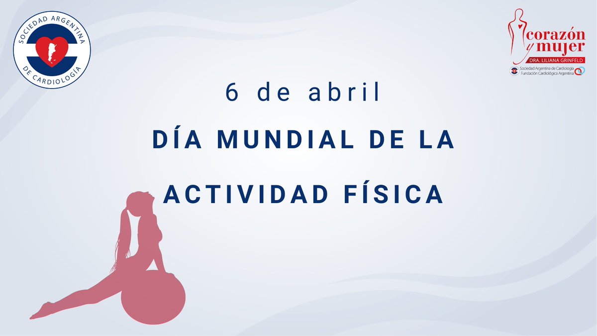 🗓️6 de abril: “Día Mundial de la actividad física”

Abrimos hilo 🧵 de datos interesantes y reflexiones👇
#DiaMundialDeLaActividadFisica #diadelaactividadfisica