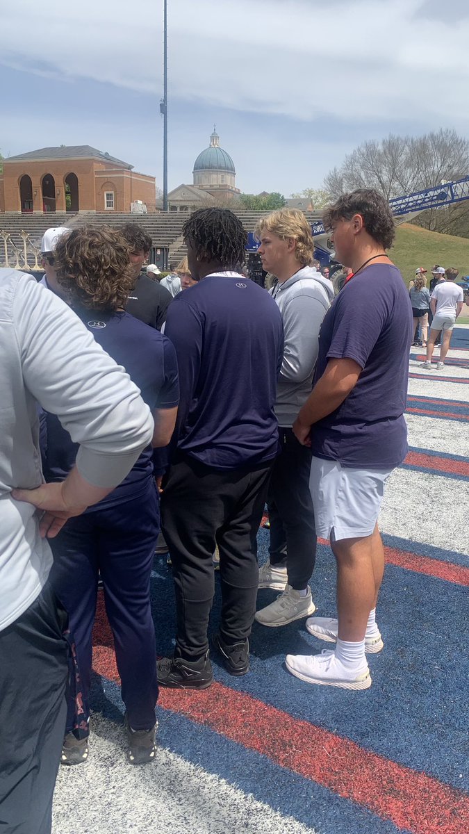 Had a great visit @SamfordFootball. Thank you to the coaches for great hospitality today. @jakeganus @CoachCampbell45 @CoachJBG3 @Camwillis_ @MoodyFBall @CSJ @CoachMoody56 @HatchAttack1 @On3Recruits @HallTechSports1 @DownSouthFb1