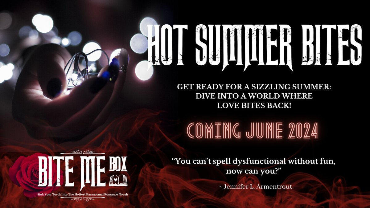 LVVampireNovels's tweet image. Watch a vampire struggle being in love with her hunter, unleash chaos when a demon princess and a human man collide, and ride to the surprising and inevitable end of a bestselling fantasy saga.

bitemebox.com

#bitemebox #bookboxes #hotsummerromancebooks #summermagic