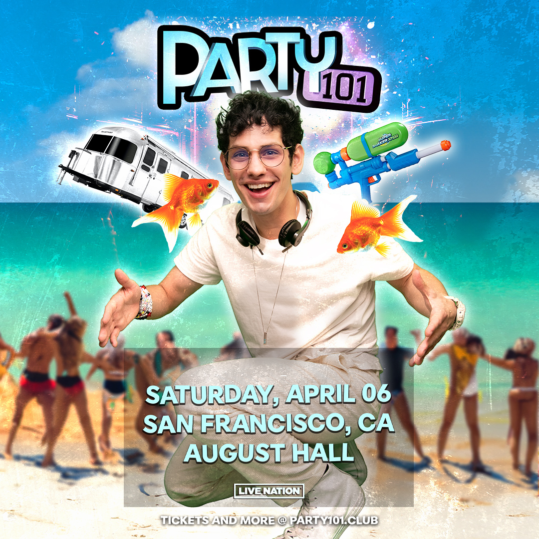 dj @mattbennett will be bringing the good vibes with party101 TONIGHT 💫 grab your tickets: ow.ly/r1hP50R7UsE