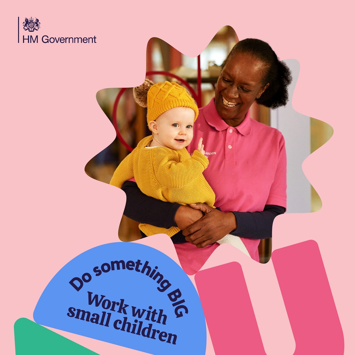 Working in Early Years and Childcare every day is different and offers the chance to use your creativity and imagination to help little minds make big leaps forward.

Find out more about the different roles and search for jobs here ow.ly/MaNe50R8zfE

#DoSomethingBig