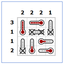 Hi all !

I'm launching the wired competition. just create a “Thermometers Puzzle” game
(see the rule following the comment at the bottom)

3000 emeralds to be won for top 1!

 the creature has the best wireframe system, wins.

date end May 12 Sunday