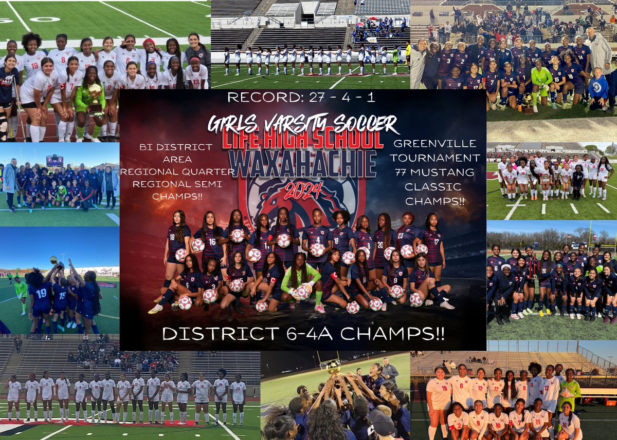 That concludes our 23-24 season! Thank you players, fans, family, admin, and coaches for an amazing history-making season!! Proud of you ladies!! Seniors, we love you! @lifeschools @lifemustangs
