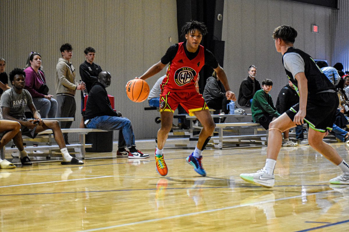 We Play 2026 CG Marcus Perry Jr. has been dynamite today, averaging over 30 points per game. He can really shoot the ball from three, hitting 9 in his second game, which was a 36-point performance. Big time scoring guard.