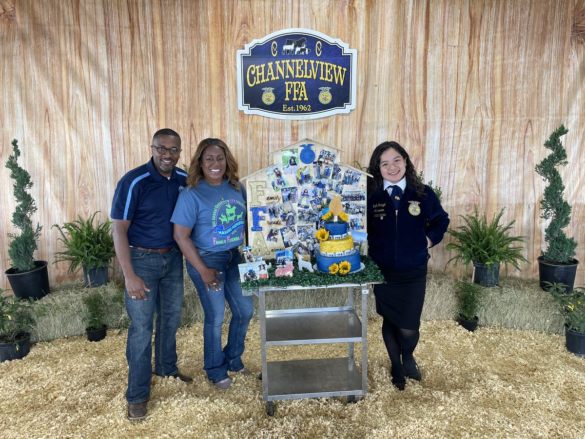 We are proud to support Ruth Rangel with the purchase of this year’s FFA Sweetheart Cake! Our tradition continues in support of our FFA students!! #WeAreChannelview