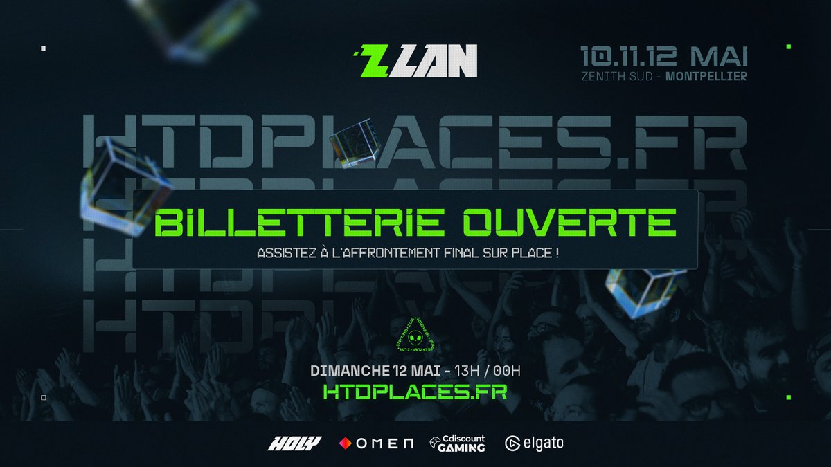 La billetterie pour assister à la #ZLAN2024 est désormais OUVERTE ! htdplaces.fr htdplaces.fr htdplaces.fr