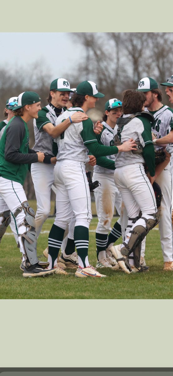 RAMS win 11-2 over Twin Valley behind another strong performance by @NatePayne66 for 6 innings. @CadeMustard makes quick work in the 7th, striking out the side. Bats explode for 12 hits! #earnit #ALLin 

@CDAthletics