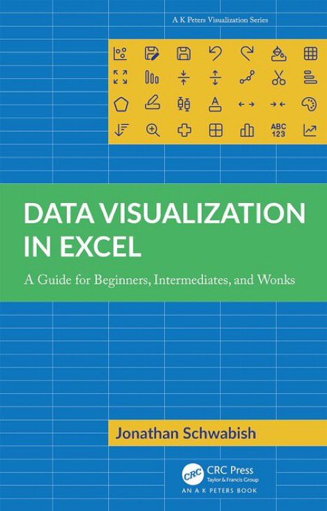 Beautifully published books by <a href="/jschwabish/">Jon Schwabish</a>

Better Data Visualizations: amzn.to/3s2jIMX

Data Visualization in Excel (and more): amzn.to/3sPSLCt
—————
#DataViz #DataStorytelling #DataLiteracy #Statistics #VisualAnalytics #DataScience #DataScientists #BI #Analytics