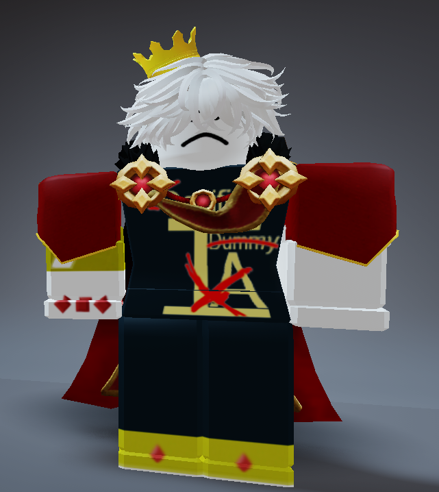 Simonfm1013's tweet photo. roblox avatar reveal (to ppl who havent seen)
hi hi IA fans
//(yes, he grew hair, also dont ask me about the double cape lmao)//
#ItemAsylum #CombatKing #ROBLOX #RobloxAvatar https://t.co/Ku7jWuscCH