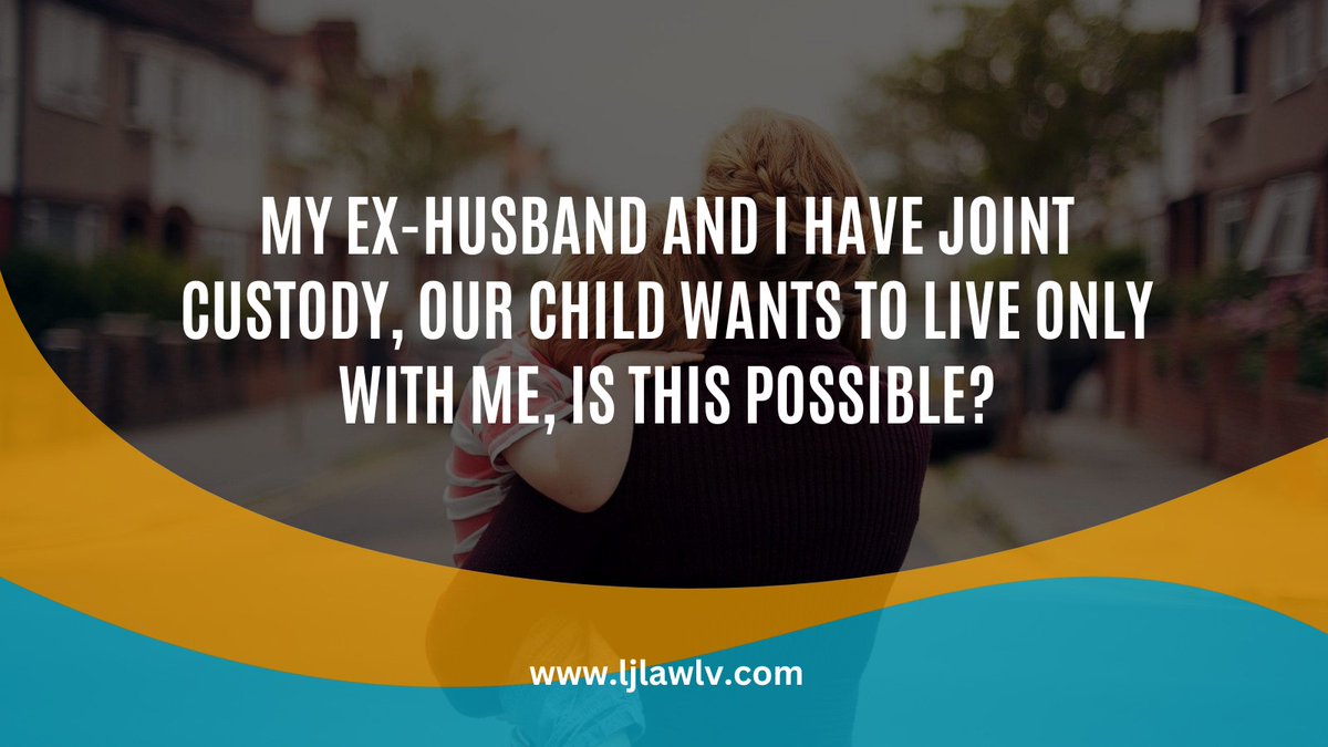 In cases of joint custody, where both parents share legal responsibility for their child, the question often arises: can a child choose to live exclusively with one parent? 

#Nevadalaw #Familylaw #JointCustody #ChildsBestInterest #ParentalResponsibility #FamilyMediation