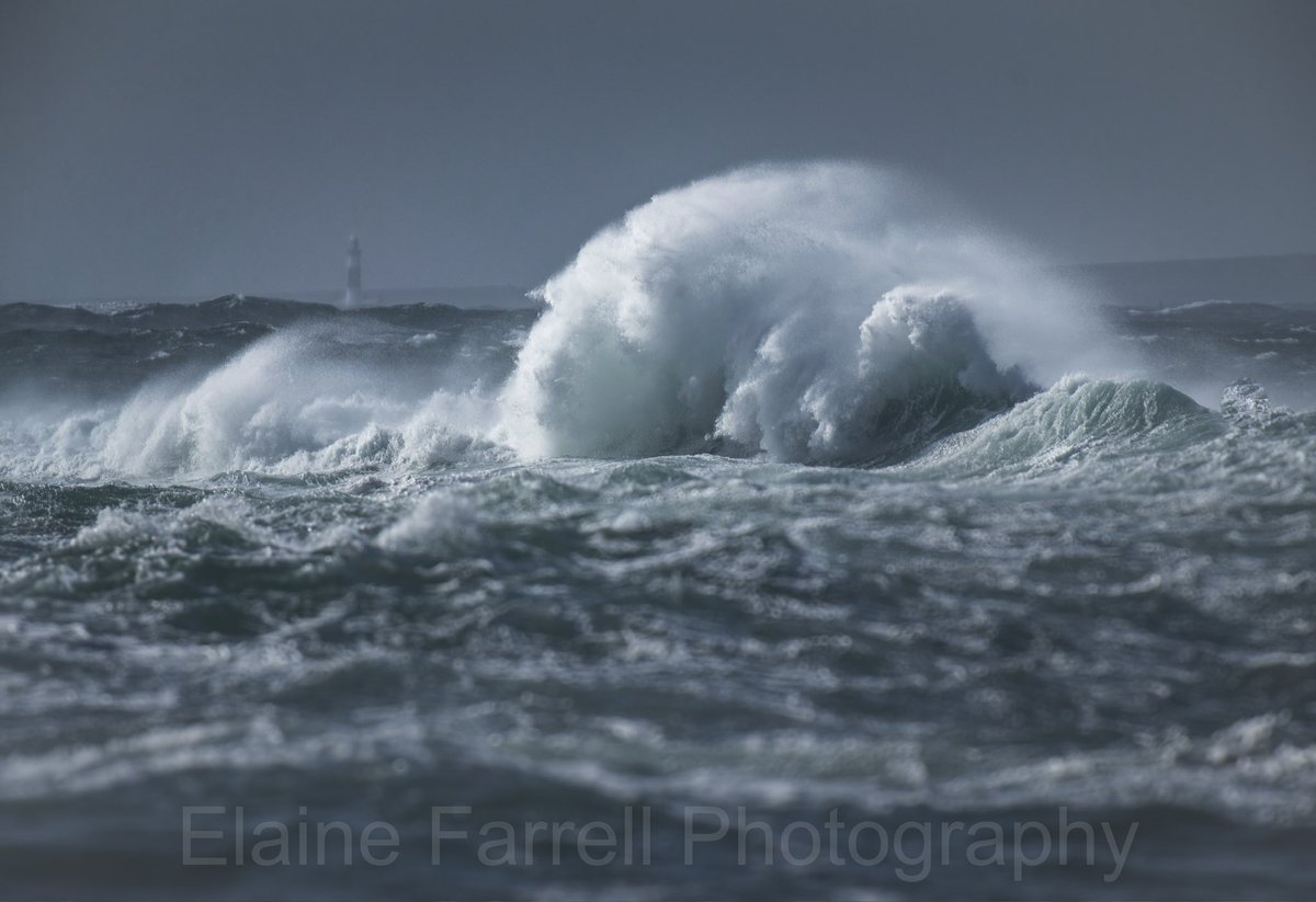 From Doolin Harbour to the lighthouse on Inis Oírr .. #StormKathleen .. in between. #coclare #ireland