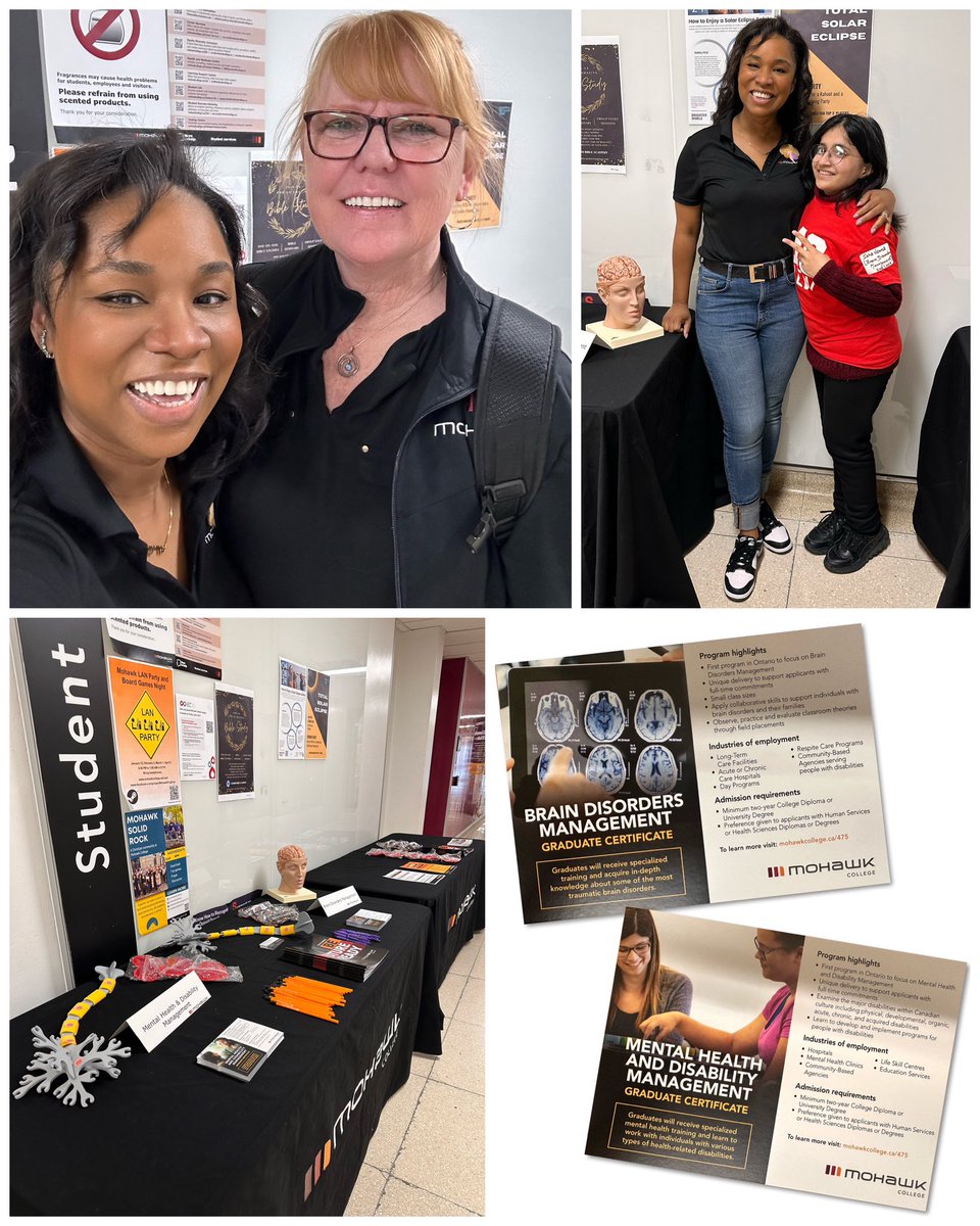 MohawkBDM's tweet photo. 👋It was wonderful to meet so many prospective students today at Mohawk College’s Open House! Thanks for coming to say Hi! Remember to visit our program pages for more information or get in touch with our Program Coordinator. Link in bio. 🧑‍💻👩🏽‍💻 We hope to see you in the Fall!🍁👋 https://t.co/Ck54Ny1WQe