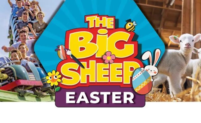 Head to The Big Sheep for their BIG Easter Trail and WIN BIG prizes. Plus see newborn lambs, fluffy bunny rabbits and chicks, hilarious live shows and exciting rides this holiday! #TheBigSheep #EasterFun #VisitDevon