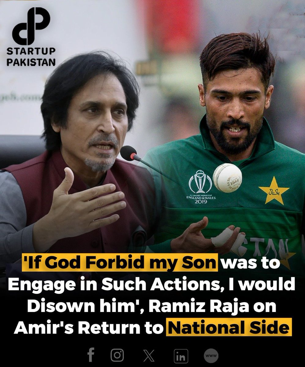 Former PCB chairman Ramiz Raja expressed staunch opposition to fast bowler Mohammad Amir's return to the national cricket team, citing an unforgiving stance on match-fixing involvement. 

#MohammadAmir #MatchFixing #RamizRaja #PCB #Cricket #ICC #SpotFixing #InternationalCricket