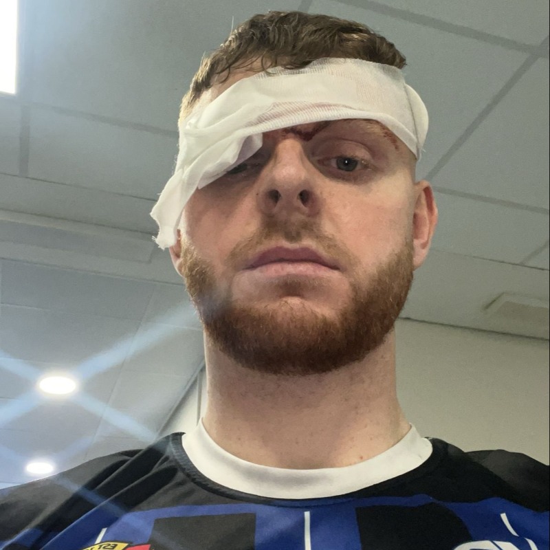 Many thanks to Chelsea, one of our bar staff, who stepped in to help look after Kyle Hawley before he too headed off to hospital. One of those moments which puts everything into perspective - and reminds us how instinctively brave a lot of these lads are, week in, week out.